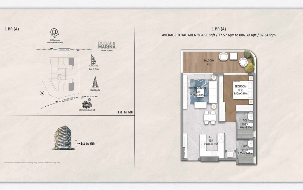 1 Bedroom Apartments